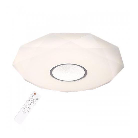 LED Plafondlamp dimbaar DIAMOND LED/36W/230V + afstandsbediening