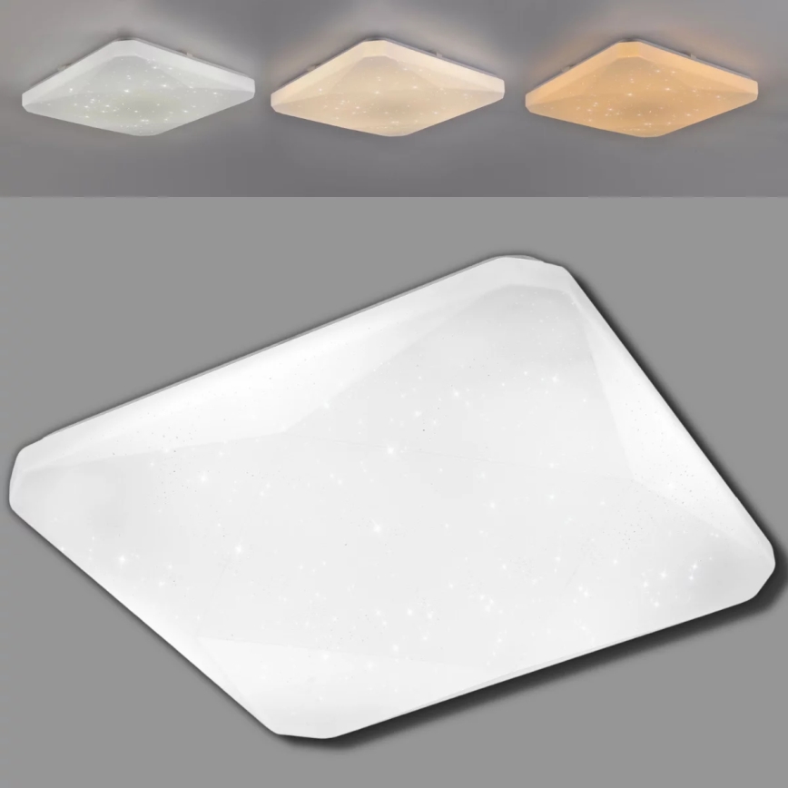 LED Plafondlamp dimbaar KASTOR met afstandsbediening LED/72W/230V