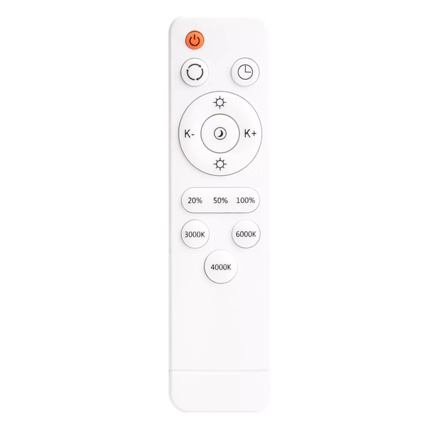 LED Plafondlamp dimbaar KASTOR met afstandsbediening LED/72W/230V