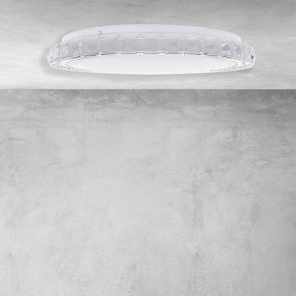 LED Plafondlamp dimbaar LAYLA met afstandsbediening 1xLED/26W/230V