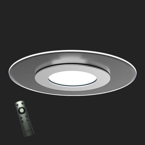 LED Plafondlamp dimbaar SHAPY met afstandsbediening 1xLED/39W/230V