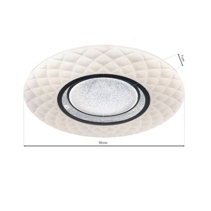 LED Plafondlamp dimbaar TOKYO LED/48W/230V + AB