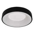 LED plafondlamp DRAX LED/32W/230V 4000K Ø 38 cm zwart