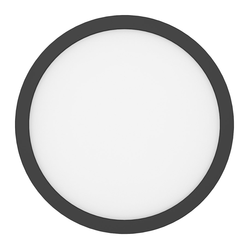 LED-plafondlamp EVORA LED/18W/230V 3000/4000/6000K Ø 22,5 cm zwart