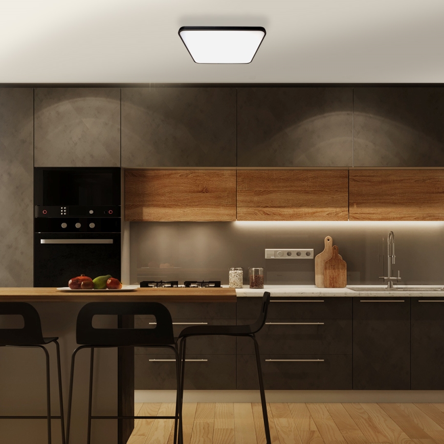 LED Plafondlamp FABIO LED/35W/230V zwart