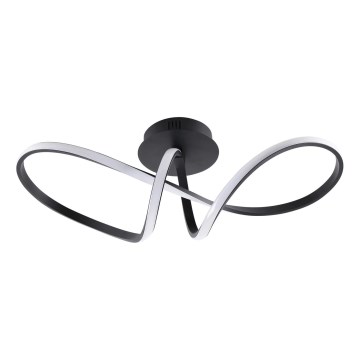 LED plafondlamp FLAVIA LED/33W/230V 24x61 cm zwart