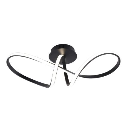 LED plafondlamp FLAVIA LED/33W/230V 24x61 cm zwart