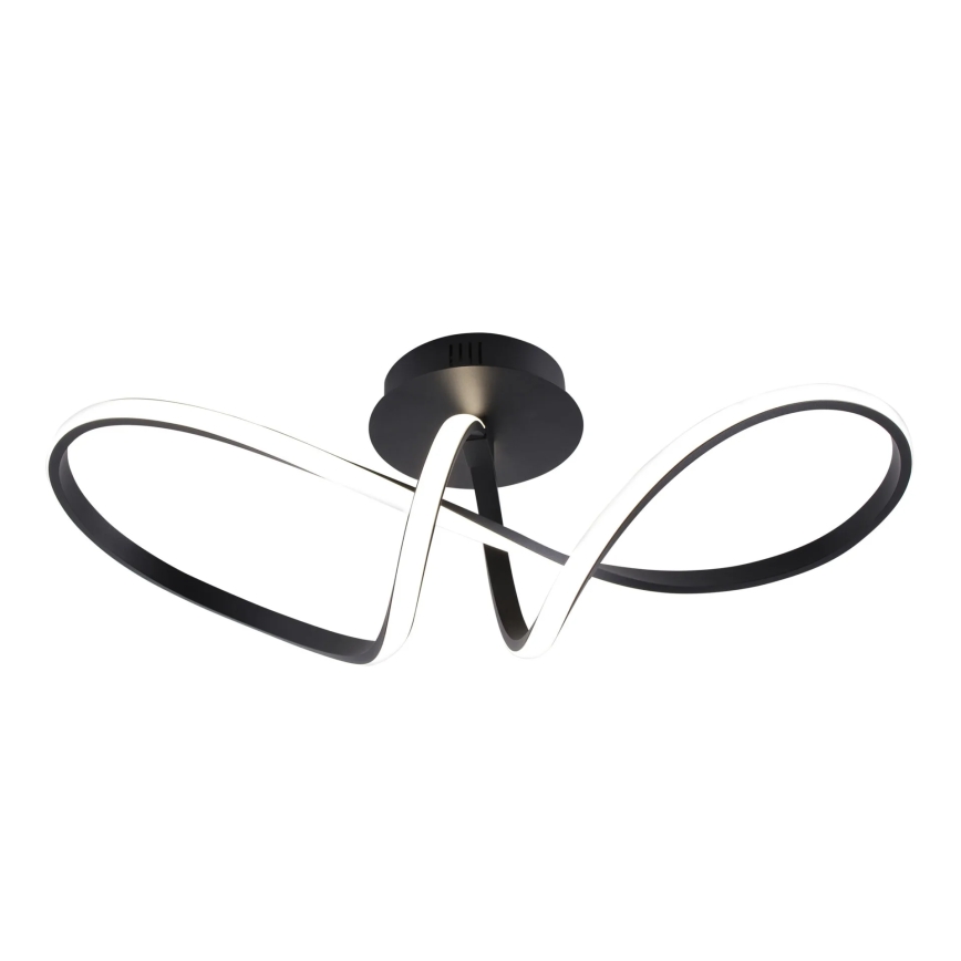 LED plafondlamp FLAVIA LED/33W/230V 24x61 cm zwart