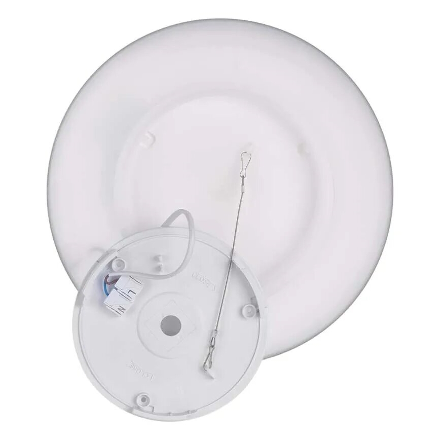 LED Plafondlamp FLORI LED/18W/230V 4000K zwart diameter 29 cm