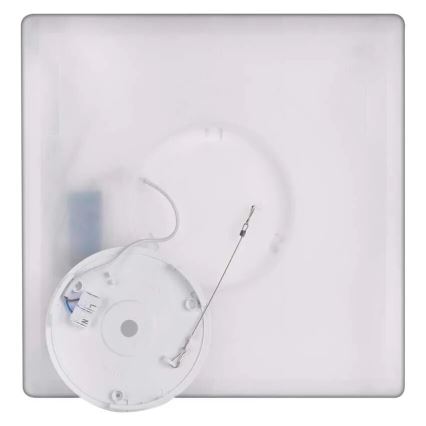 LED Plafondlamp FLORI LED/22W/230V 4000K zwart 42x42 cm