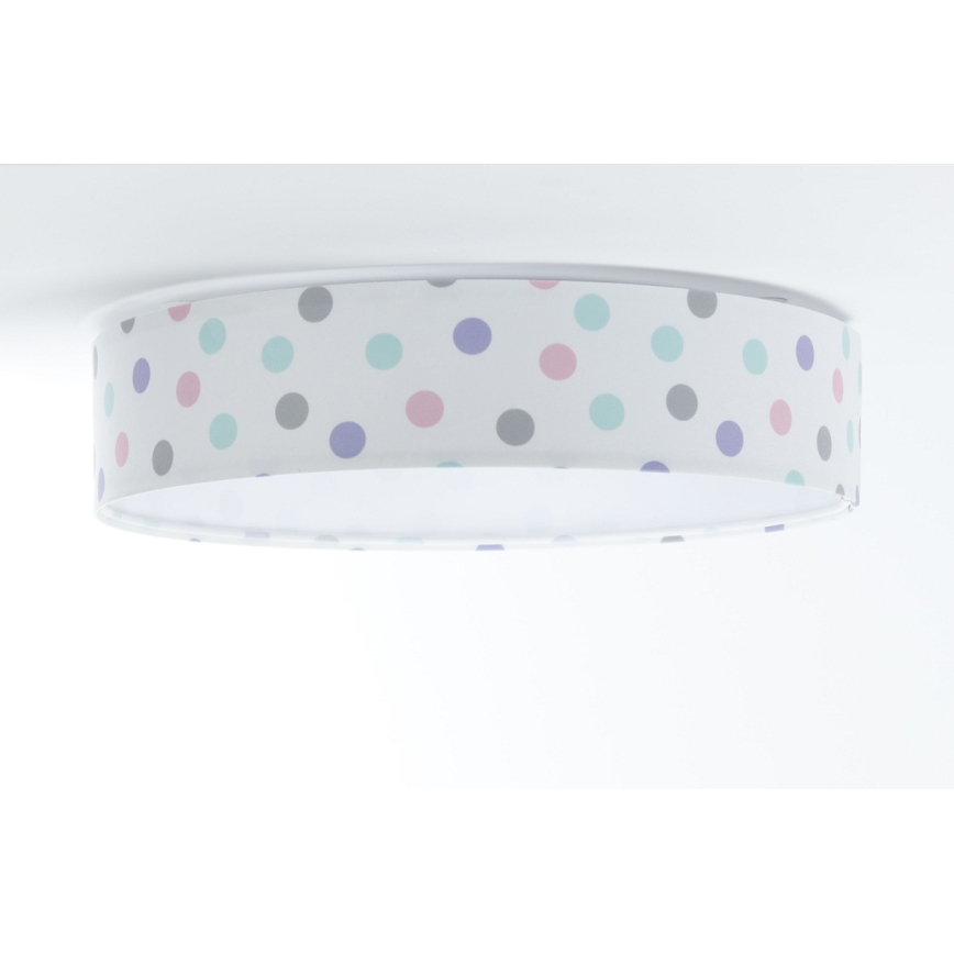 LED Kinderplafondlamp GALAXY KIDS LED/24W/230V kleurrijke stippen