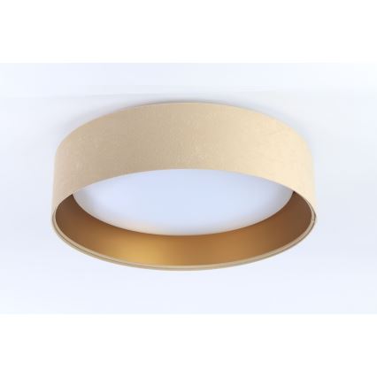 LED plafondlamp GALAXY LED/24W/230V Ø 44 cm beige/goud