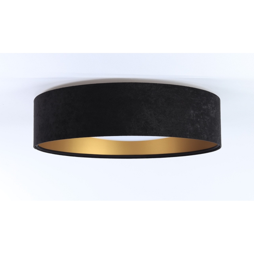 LED plafondlamp GALAXY LED/24W/230V Ø 44 cm zwart/goud