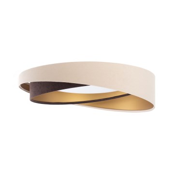 LED-plafondlamp GALAXY MODERN LED/24W/230V Ø 55 cm beige/bruin/goud