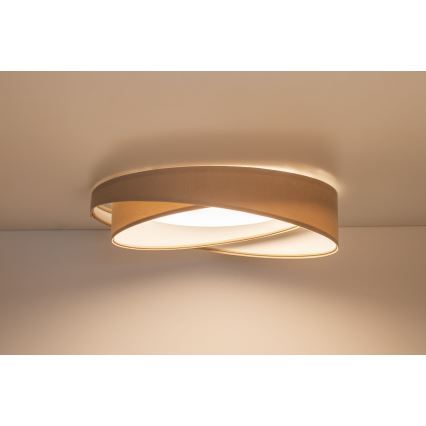 LED-plafondlamp GALAXY MODERN LED/24W/230V Ø 55 cm beige/wit