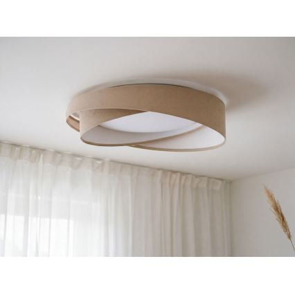 LED-plafondlamp GALAXY MODERN LED/24W/230V Ø 55 cm beige/wit