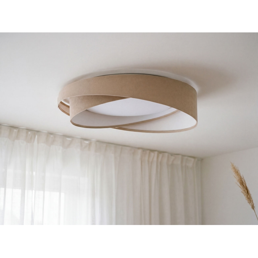 LED-plafondlamp GALAXY MODERN LED/24W/230V Ø 55 cm beige/wit