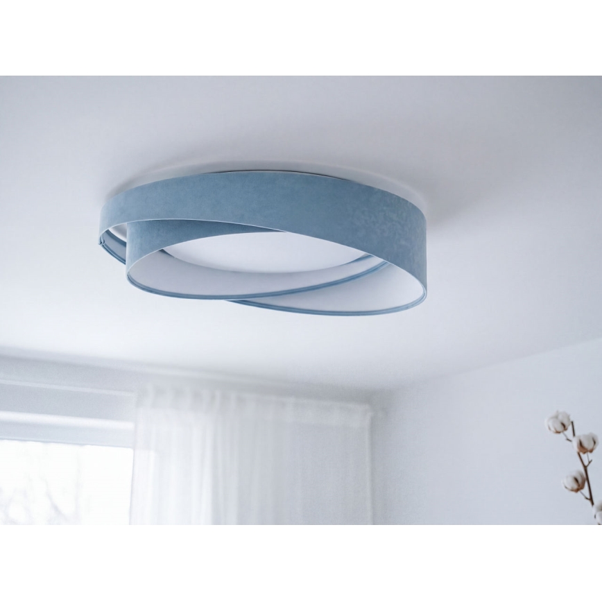 LED plafondlamp GALAXY MODERN LED/24W/230V Ø 55 cm blauw