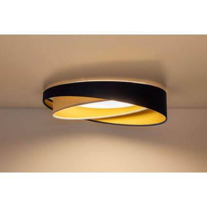 LED plafondlamp GALAXY MODERN LED/24W/230V Ø 55 cm blauw/wit/goud