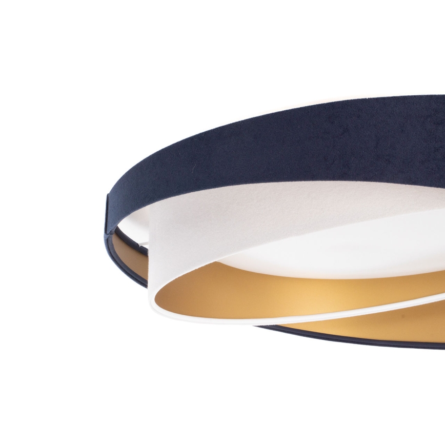 LED plafondlamp GALAXY MODERN LED/24W/230V Ø 55 cm blauw/wit/goud