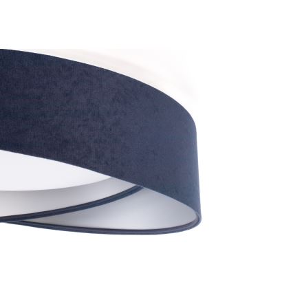 LED-plafondlamp GALAXY MODERN LED/24W/230V Ø 55 cm blauw/zilver