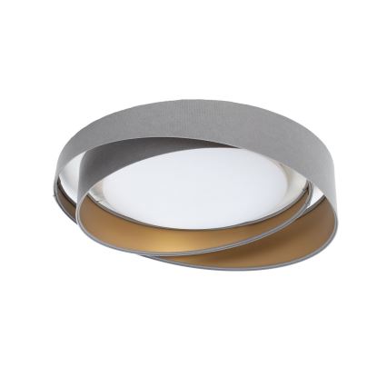 LED plafondlamp GALAXY MODERN LED/24W/230V Ø 55 cm grijs/goud