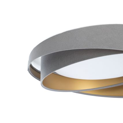 LED plafondlamp GALAXY MODERN LED/24W/230V Ø 55 cm grijs/goud