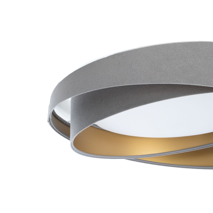 LED plafondlamp GALAXY MODERN LED/24W/230V Ø 55 cm grijs/goud