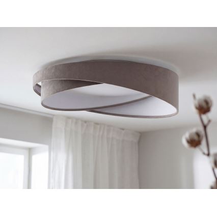 LED-plafondlamp GALAXY MODERN LED/24W/230V Ø 55 cm - grijs/wit