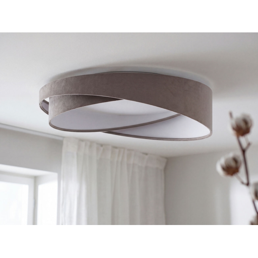 LED-plafondlamp GALAXY MODERN LED/24W/230V Ø 55 cm - grijs/wit