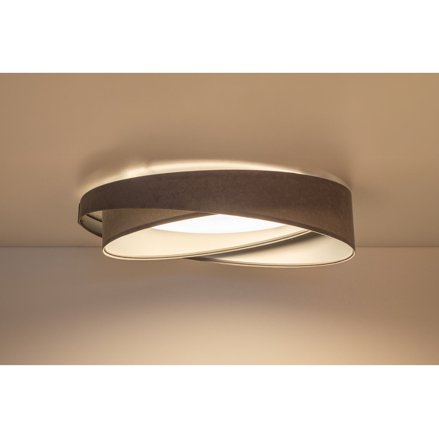 LED-plafondlamp GALAXY MODERN LED/24W/230V Ø 55 cm grijs/zilver