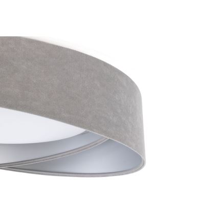 LED-plafondlamp GALAXY MODERN LED/24W/230V Ø 55 cm grijs/zilver