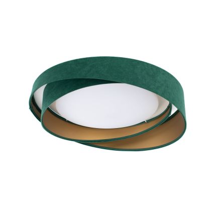 LED plafondlamp GALAXY MODERN LED/24W/230V Ø 55 cm groen/goud
