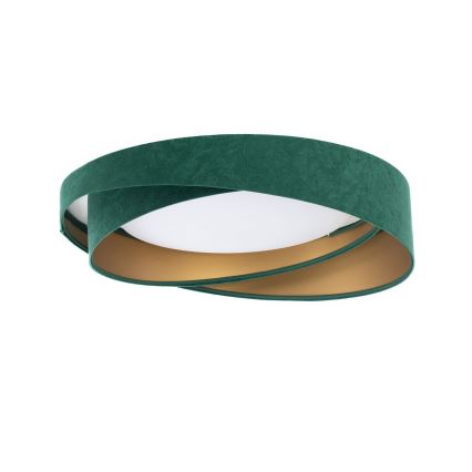 LED plafondlamp GALAXY MODERN LED/24W/230V Ø 55 cm groen/goud
