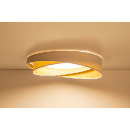 LED-plafondlamp GALAXY MODERN LED/24W/230V Ø 55 cm wit/goud