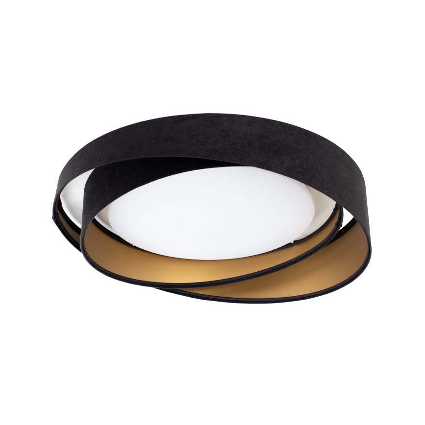 LED plafondlamp GALAXY MODERN LED/24W/230V Ø 55 cm zwart/goud