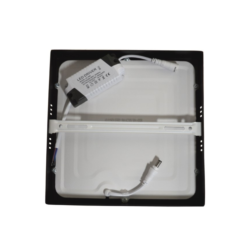 LED Plafondlamp GERRY LED/18W/230V 4000K zwart