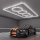 LED plafondlamp HEXAGON LED/426W/85-265V 6500K 484x243 cm CRI 90 IP44 wit