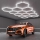 LED plafondlamp HEXAGON LED/570W/85-265V 6500K 522x298 cm CRI 90 IP44 wit