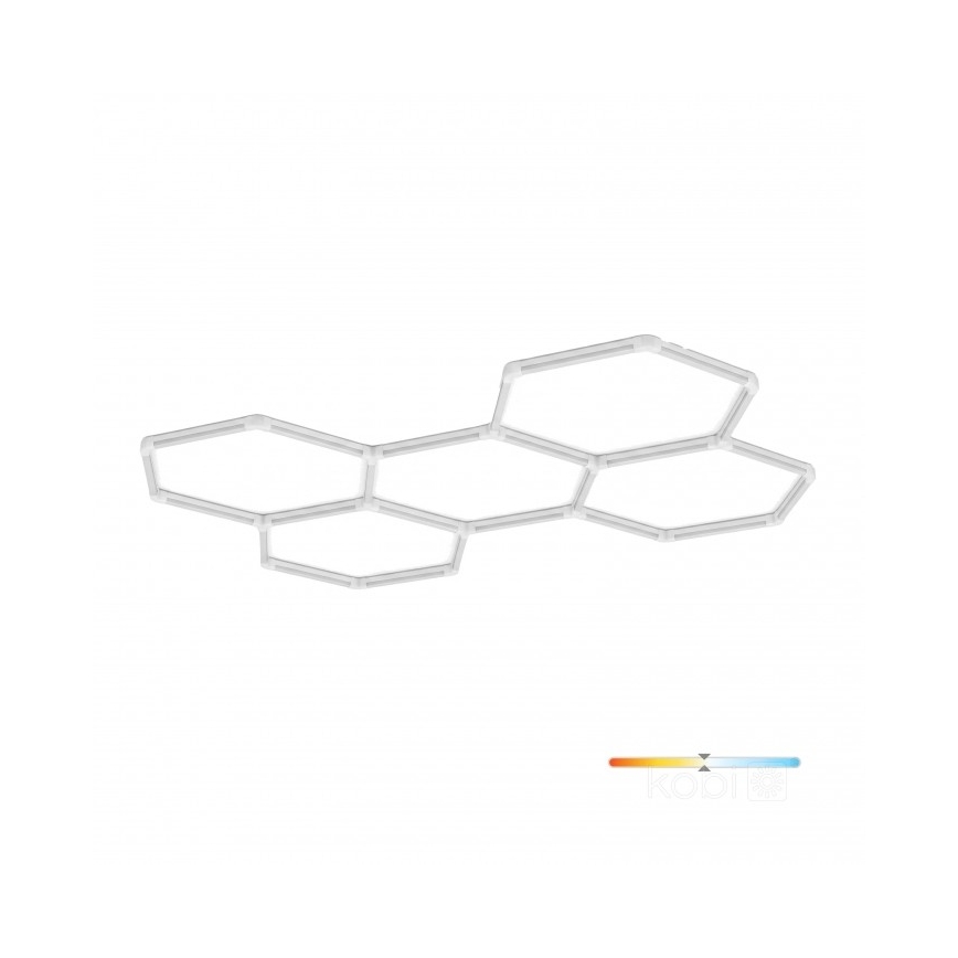 LED plafondlamp HEXLINE LED/216W/230V 4000K 208x300 cm wit