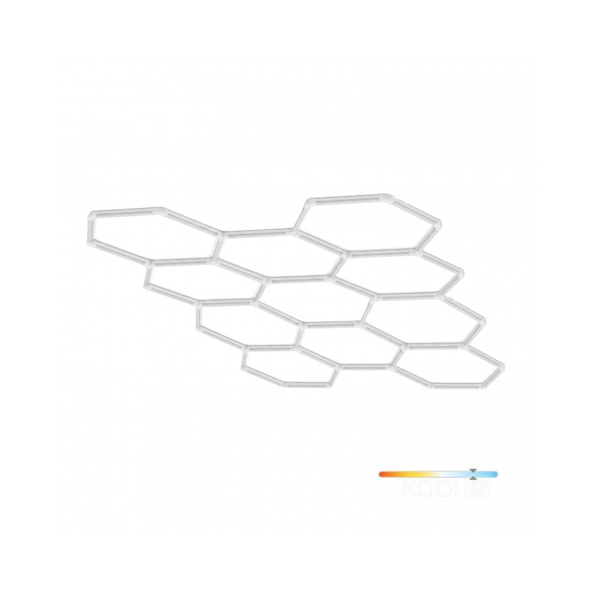 LED plafondlamp HEXLINE LED/513W/230V 6500K 300x516 cm wit