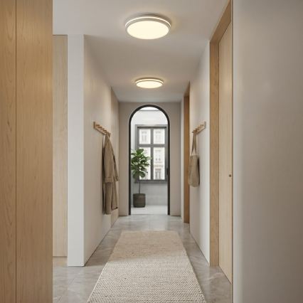 LED plafondlamp HUGO LED/12/18/24W/230V 3000/4000/6500K Ø 30 cm IP54 wit