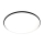 LED-plafondlamp HUGO LED/12/18/24W/230V 3000/4000/6500K Ø 30 cm IP54 zwart