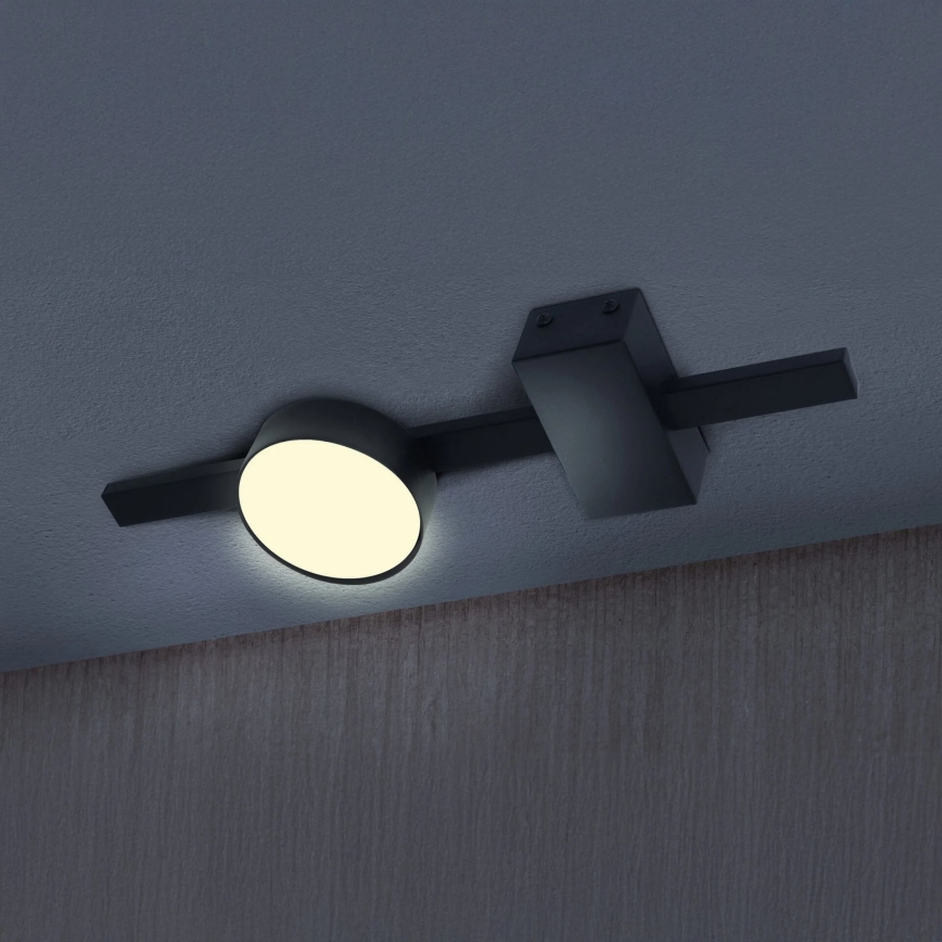 LED Plafondlamp JOY 1xGX53/6W/230V zwart