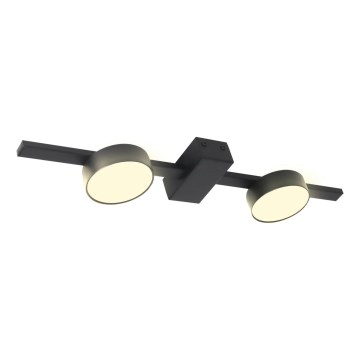 LED Plafondlamp JOY 2xGX53/6W/230V zwart