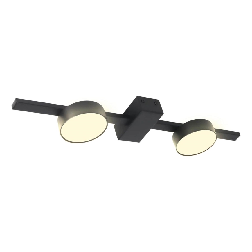 LED Plafondlamp JOY 2xGX53/6W/230V zwart
