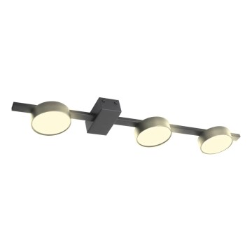 LED Plafondlamp JOY 3xGX53/6W/230V zwart