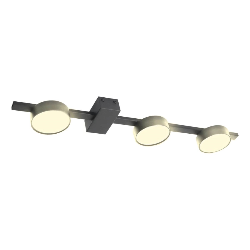 LED Plafondlamp JOY 3xGX53/6W/230V zwart