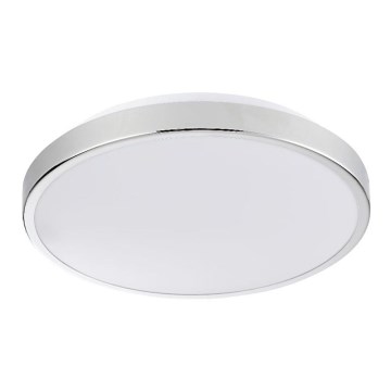 LED Plafondlamp KERN LED/15W/230V diameter 30 cm glanzend chroom