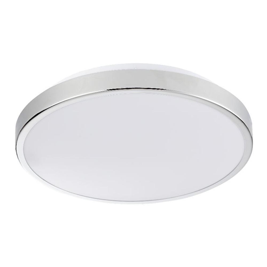 LED Plafondlamp KERN LED/15W/230V diameter 30 cm glanzend chroom